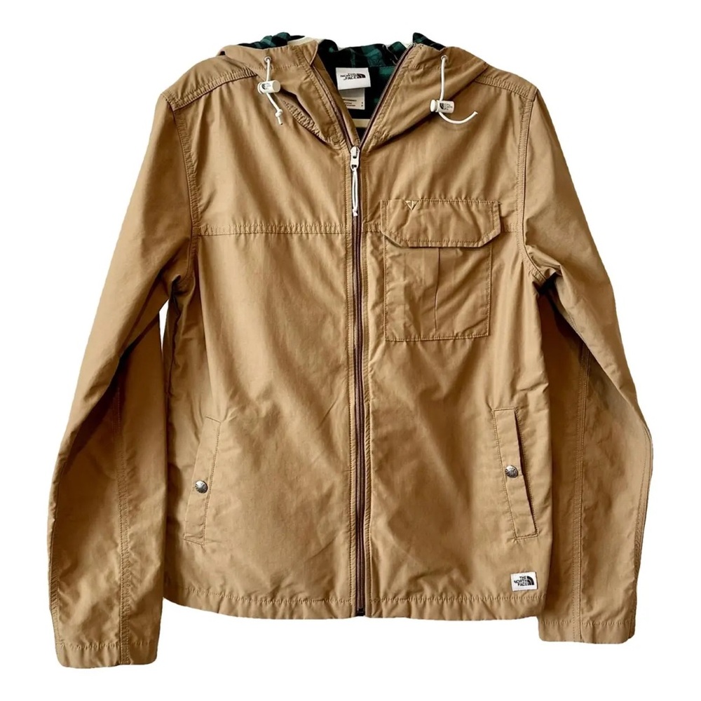 Tan Hooded Jacket - North Face